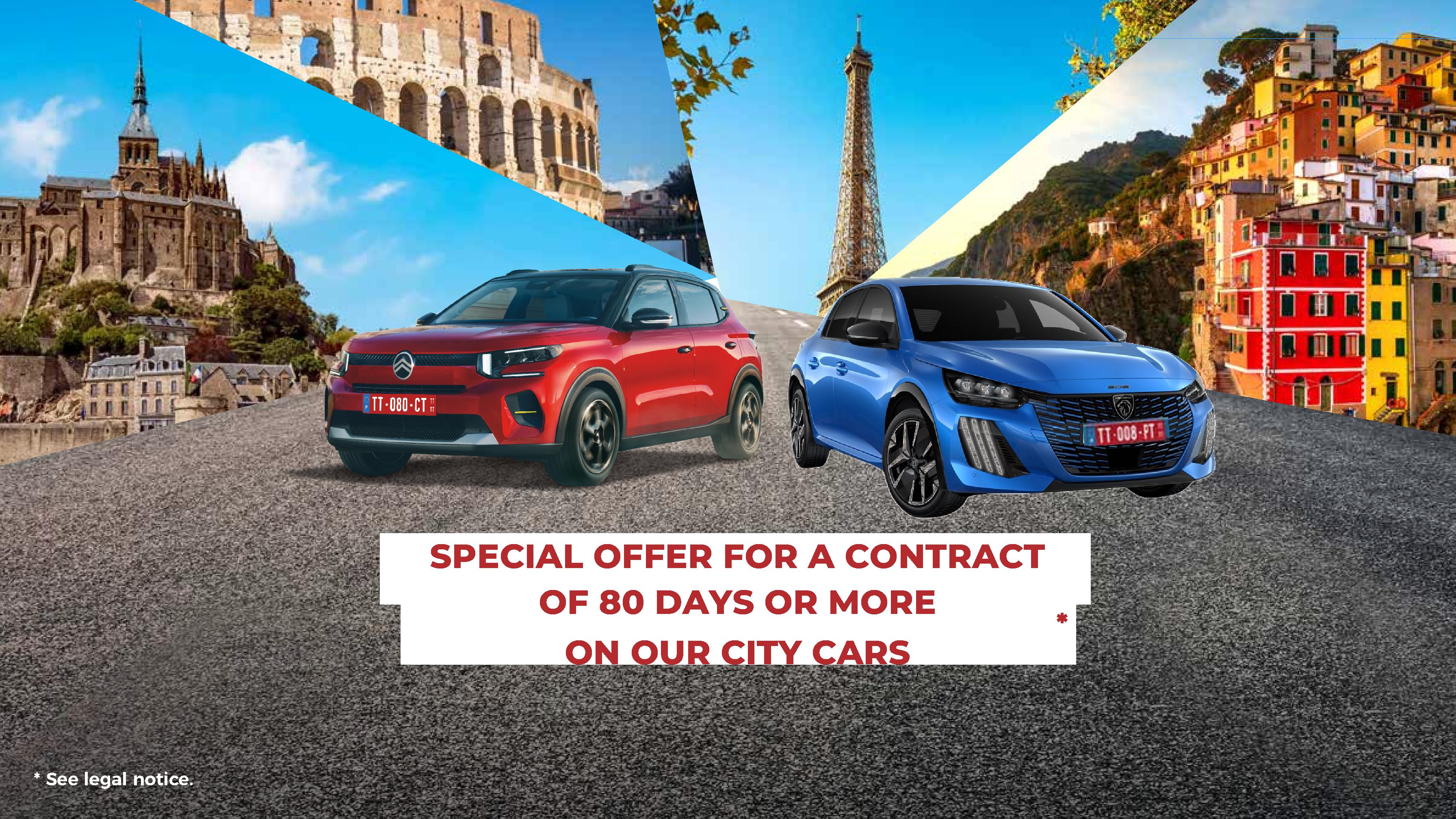 For a delivery from January 20th, 2025 to December 31st, 2025, 10% off on your contracts from 80 to 179 days
