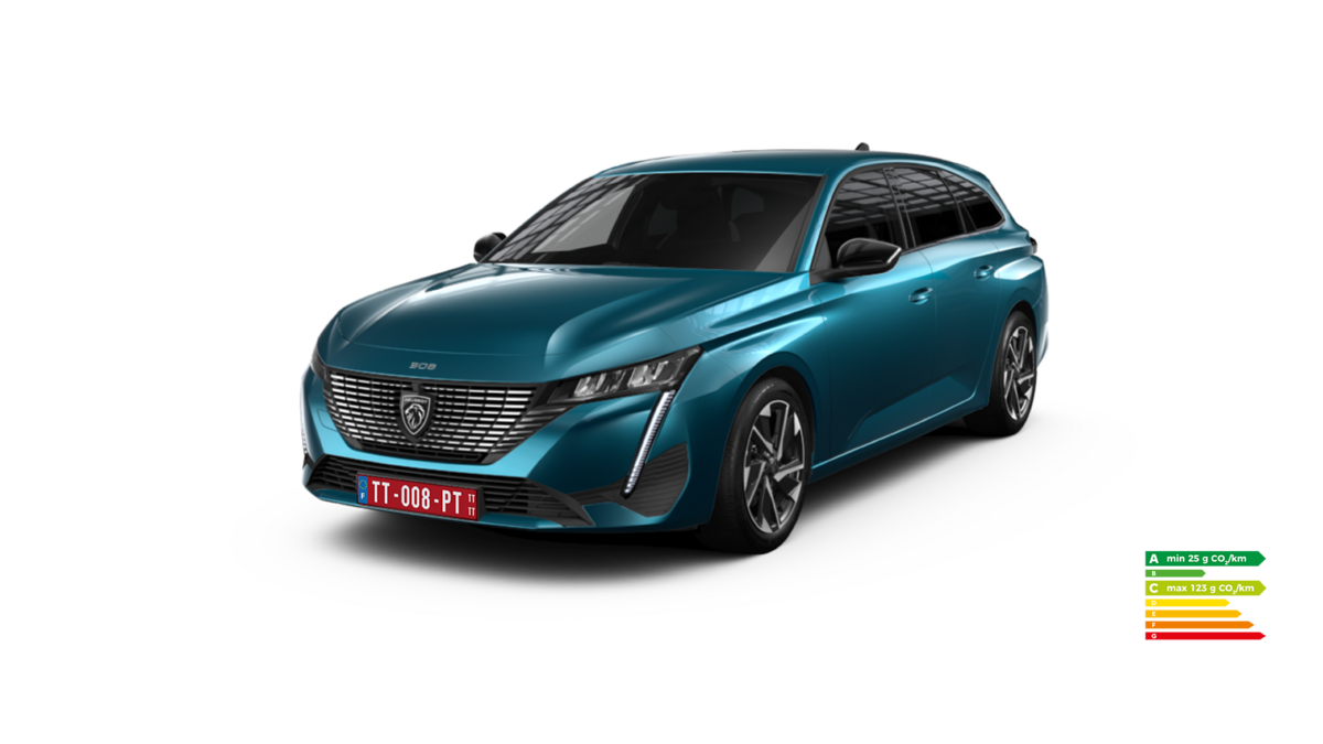 Peugeot 308 SW - Petrol Hybrid - Automatic (2023) - Technical ...